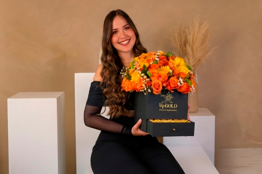 Arreglos florales Vip Gold